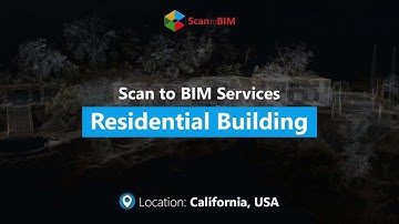 6,102 Sq.Ft. Residential Building | Scan to BIM Walkthrough | LOD 350