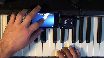 iRig MIDI demo with Slide control FS and iBend pro