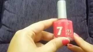 Deborah Nail polish Review  ريفيو مانيكير ديبورا