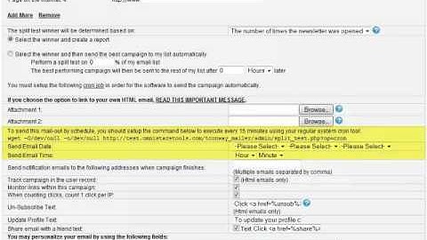 Omnistar Mailer - Split Test