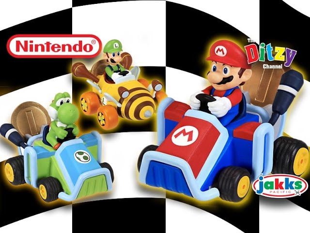 Nintendo Super Mario 3.5 Coin Racers includes Signature Die Cast Coin to  perform Kart Wheelies and 360's 