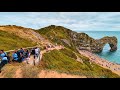 Visite  pied de la cte jurassique de durdle door  heure dt dorset angleterre