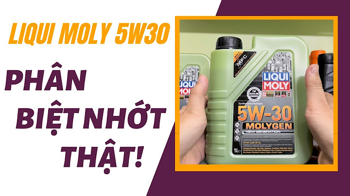 Đánh giá nhớt liqui moly 5w30 năm 2024