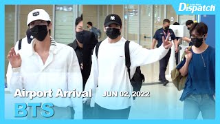 BTS, Incheon International Airport ARRIVAL