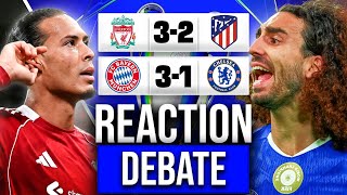 Thumbnail for OUTCLASSED! Bayern 3-1 Chelsea | VAN DIJK TO THE RESCUE! Liverpool 3-2 Atletico Madrid