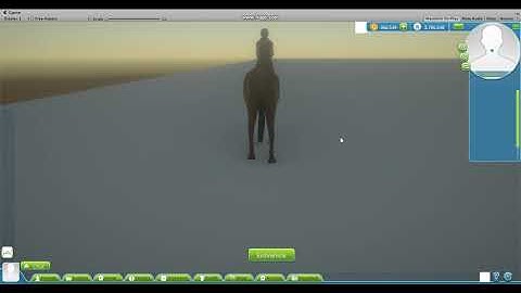 Unity Sinspace Horse Example 2