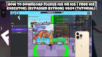 {NEW} How to get Fluxus IOS ROBLOX EXECUTOR ON IOS TUTORIAL V604 NO DOWNLOAD (BYPASSED BYFRON) OP