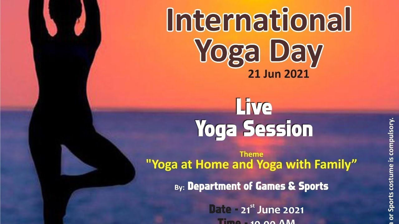 Celebrating International Yoga Day Free Yoga Session at Utsav Institute  Register +91-9323036863