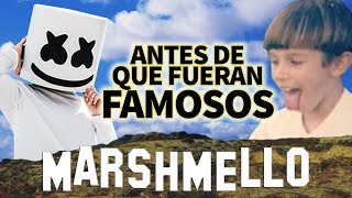 MARSHMELLO  Antes De Que Fueran Famosos  ¿QUIEN ESTA DETRAS DE LA MASCARA? | IDENTIDAD | FORTNITE