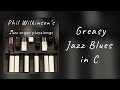 Greasy jazz blues in c  organ backing track