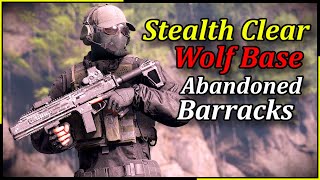 Stealth Clearing WOLF BASE Abandoned Barracks in Ghost Recon Breakpoint (Gameplay 2025)