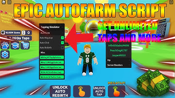 EPIC TAPPING SIMULATOR AUTOFARM SCRIPT (ROBLOX) (PASTEBIN)