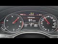 Audi a6 c7 30tdi stage1 acceleration  0  200 kmh