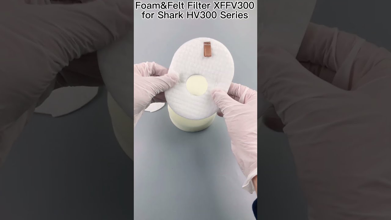 Replacement Shark HV300 Foam Felt Filter XFFV300 Good Compatible And Cheaper Price From TechTongBo