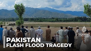Pakistan flash floods kill at least 20 as monsoon rains intensify