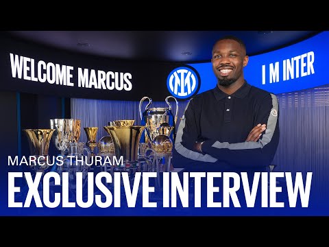 MARCUS THURAM | EXCLUSIVE INTERVIEW🎙️⚫🔵  #WelcomeMarcus