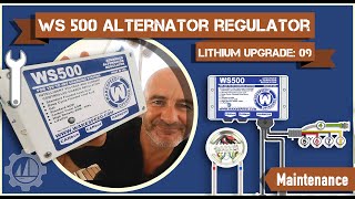 #WS500 #Wakespeed Alternator Regulator Unboxing and DIY Instal: #LithiumBattery Upgrade 09