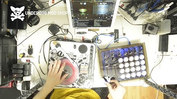 UMS Mega Control Demo2 - Scratching with Vestax PCV Fader