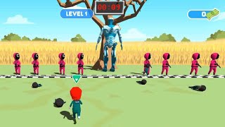 Squid Game RED HAIR - Green light! Red light! Multi Touch Studios Trailer screenshot 3