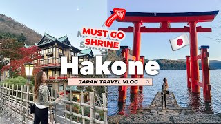 SPIRITED AWAY HOTEL??  THINGS TO DO IN HAKONE  MUST GO TO VIRAL SHRINE | Japan Travel Vlog