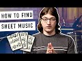 How to find sheet music for popular hit songs