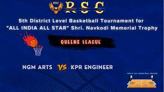 NGM ARTS Vs KPR ENG | QUEENS LEAGUE |RSC 2026| SHRI NAVAKODI MEMORIAL TROPHY