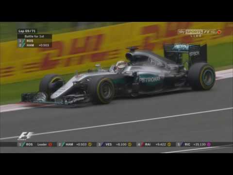 Hamilton VS Rosberg - Final Lap - Austrian Grand Prix 2016