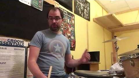 Daniel Bédard "PAS 40 official drum rudiments, part 1"