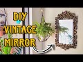How to make vintage mirror from mdf pre cut mirror kit  check description