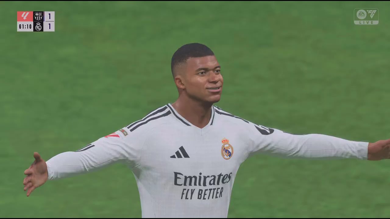 EA Sports FC 25 | Real Madrid vs. FC Barcelona | El Clásico PS5 4K 60FPS Gameplay ⚽🔥