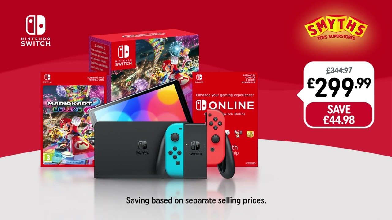 Black Friday: Nintendo Switch bundle with 'Mario Kart' rolling out