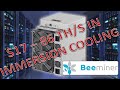 S17 - 86 TH/S overclocking in Beeminer immersion cooling mining farm. Bitcoin starts booming