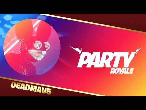 Video: Fortnite Böcker Deadmau5 Och Mer För Party Royale-läget Premiärspel