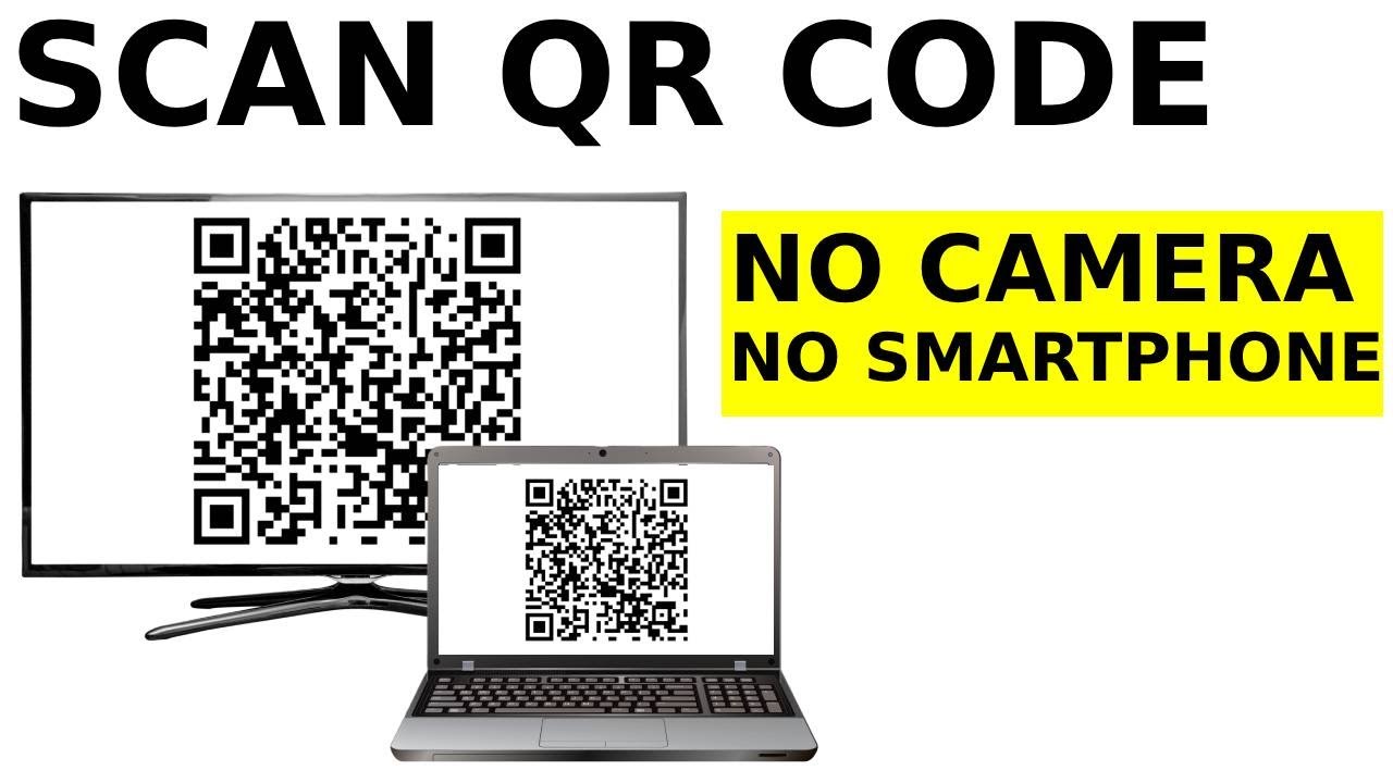 How to scan QR code using Pc or Laptop without camera or smartphoneबिना ...