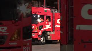 [横浜市消防局]ＳＲ機動第１救助工作車、機動第２救助工作車
