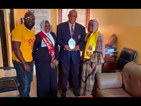 OCI Foundation's EMINENT PARTNER award for Dr. Ndaeyo IWOT of Nigeria's FCT PHC Board; 08/02/22