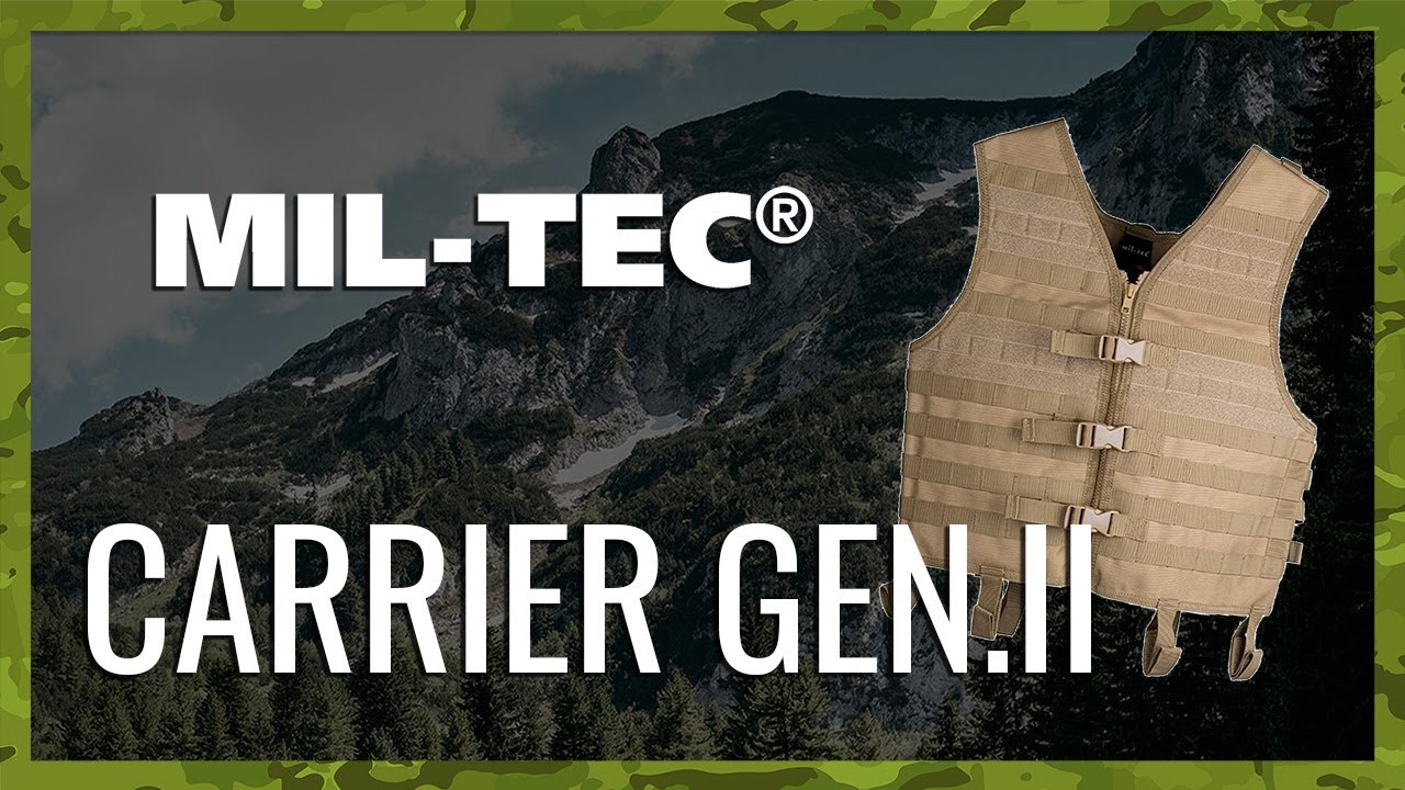 Gilet Tactique Mil-Tec Génération 2 - Pro Army