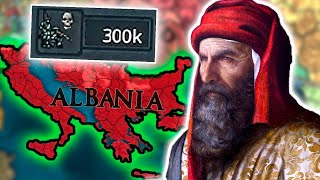 Slaying Hundreds Of Thousands Without A Single Battle - EU4 1.35 Albania