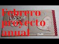 Para principiantes, proyecto anual más sorteo 📒✂️