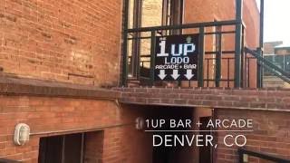 1UP Denver, Co. Arcade + Bar walkthrough 7.12.2016