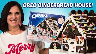 We Tried Oreo’s Holiday Gingerbread House Kit | Holiday Cookie House Review