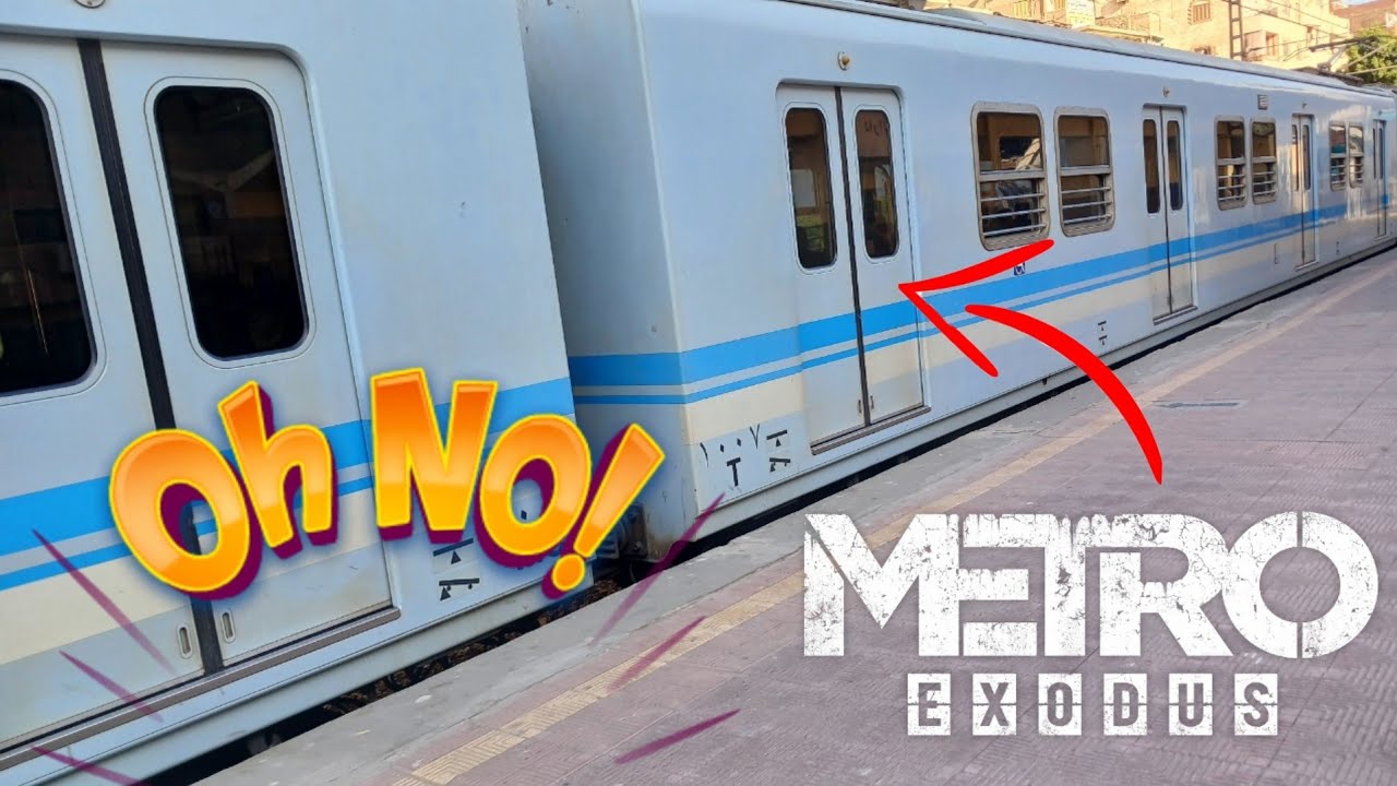 رحلة داخل المترو الكوري المكيف من المعصرة الي حدائق المعادى الخط الأول المرج حلوان 👌🇪🇬