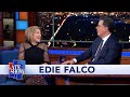 Edie Falco Has A Special Relationship With The Cops In Her New York Neighborhood