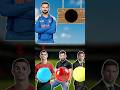 Virat Kohli vs Dhoni vs Ronaldo vs massi 😱🤯😱#tranding #viralvideo #ytshorts #cricket #youtubeshor