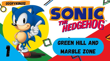 Sonic the Hedgehog 1: Part 1- Green Hill Zone and Marble Zone (720p) quality