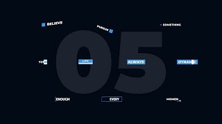 Moving Titles 05 Motion Graphics Templates