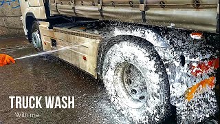 MUDDY KING! Pressure washers for detailing! Deep Cleaning the NASTIEST TRUCK! #asmr