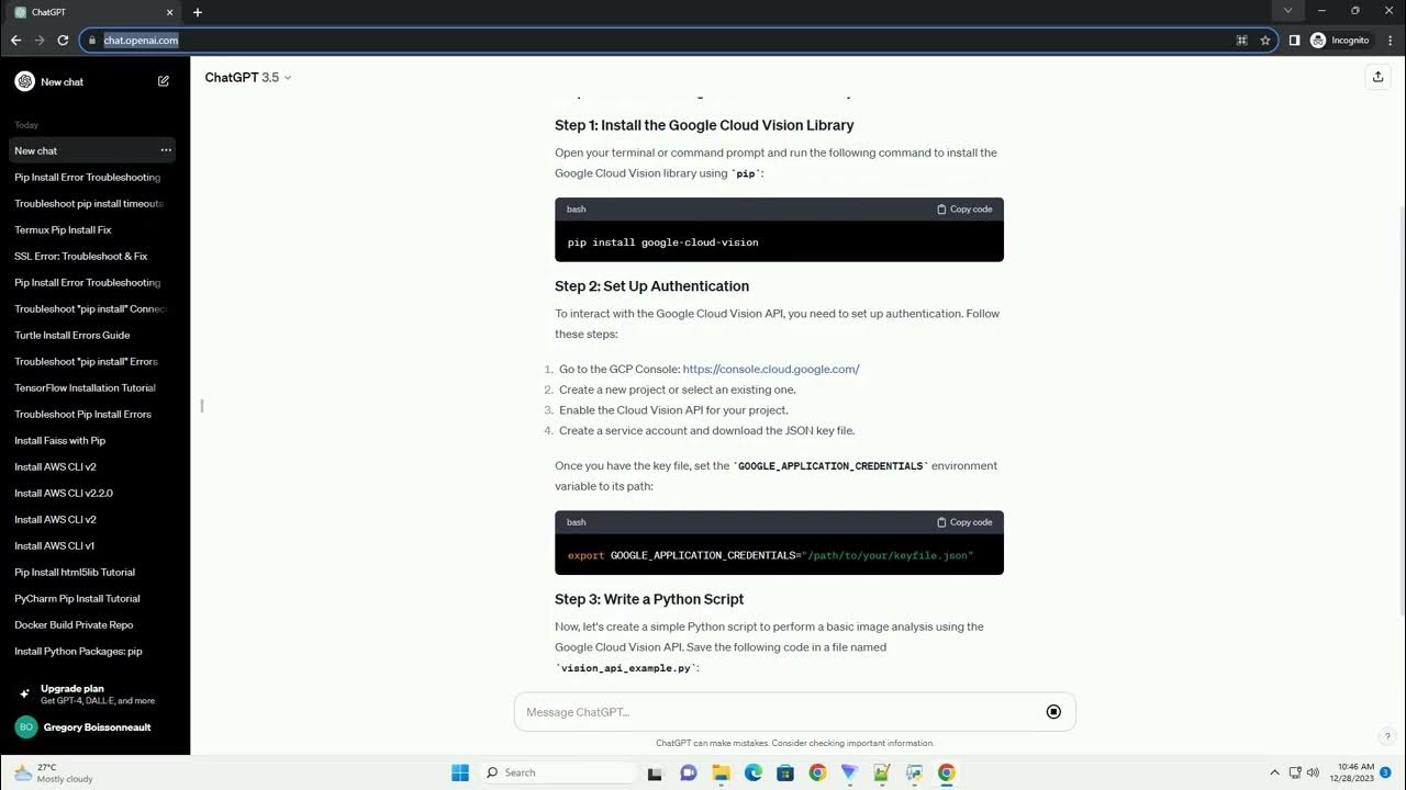 Pip Install Google Cloud Texttospeech
