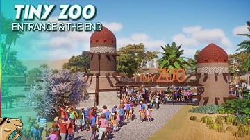 Entrance, Warthogs and the End - Tiny Zoo #19 Planet Zoo Hardmode Gameplay