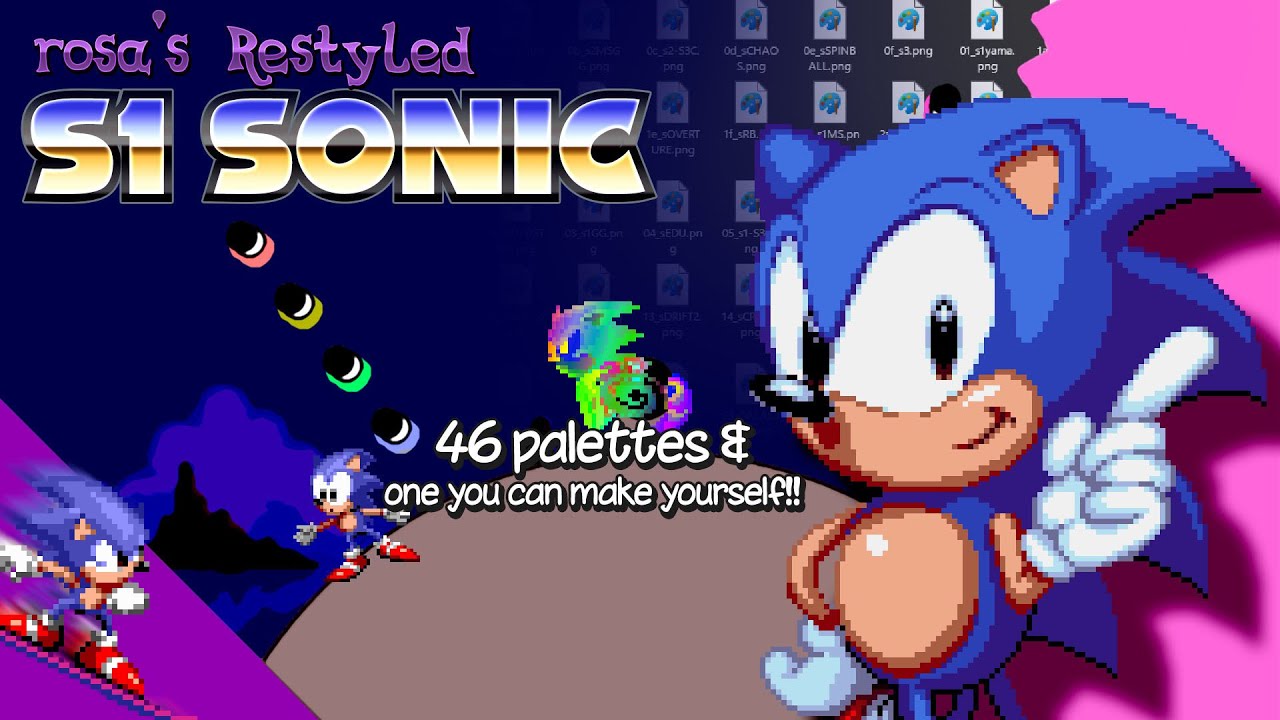 Sonic 3 with Restyled Sprites 